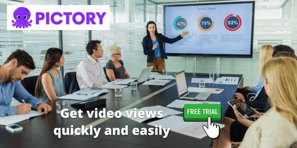 Get video views quickly and easily